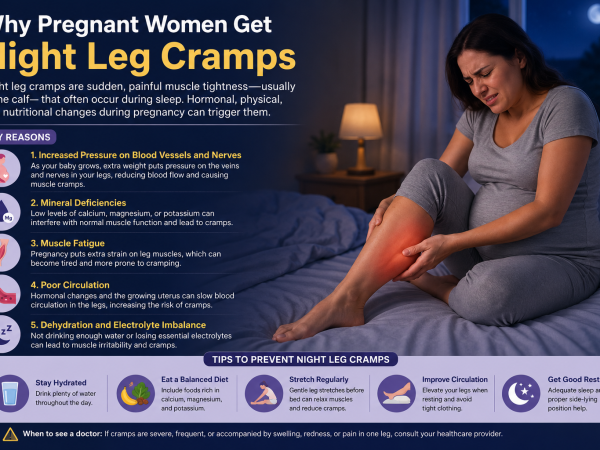 Why Pregnant Women Get Night Leg Cramps